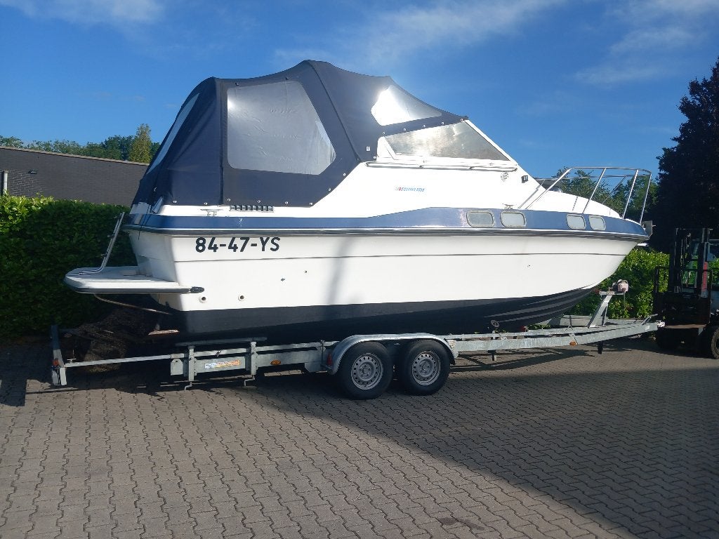 FAIRLINE SUNFURY OMC V8 280 PK INRUIL MOGELIJK CIRCA 8 M, Watersport en Boten, Speedboten, Ophalen, Gebruikt, Binnenboordmotor