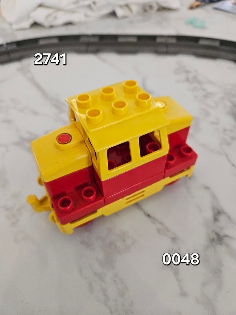 2741 Duplo Elektrische Trein, Kinderen en Baby's, Speelgoed | Duplo en Lego, Ophalen of Verzenden, Zo goed als nieuw, Duplo