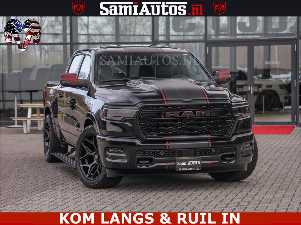 Dodge Ram Limited H.O 540HP 706Nm | Massage + Full Option |, Auto's, Automaat, Met garantie (alle), Zwart, Leder