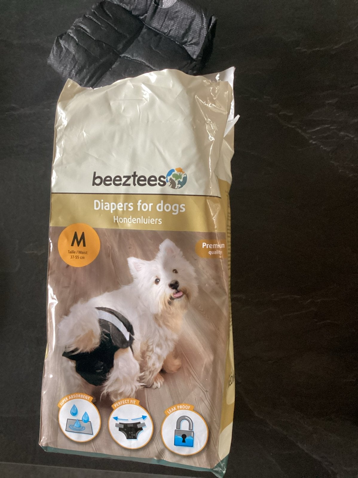 Honden luiers M, Ophalen, Zo goed als nieuw
