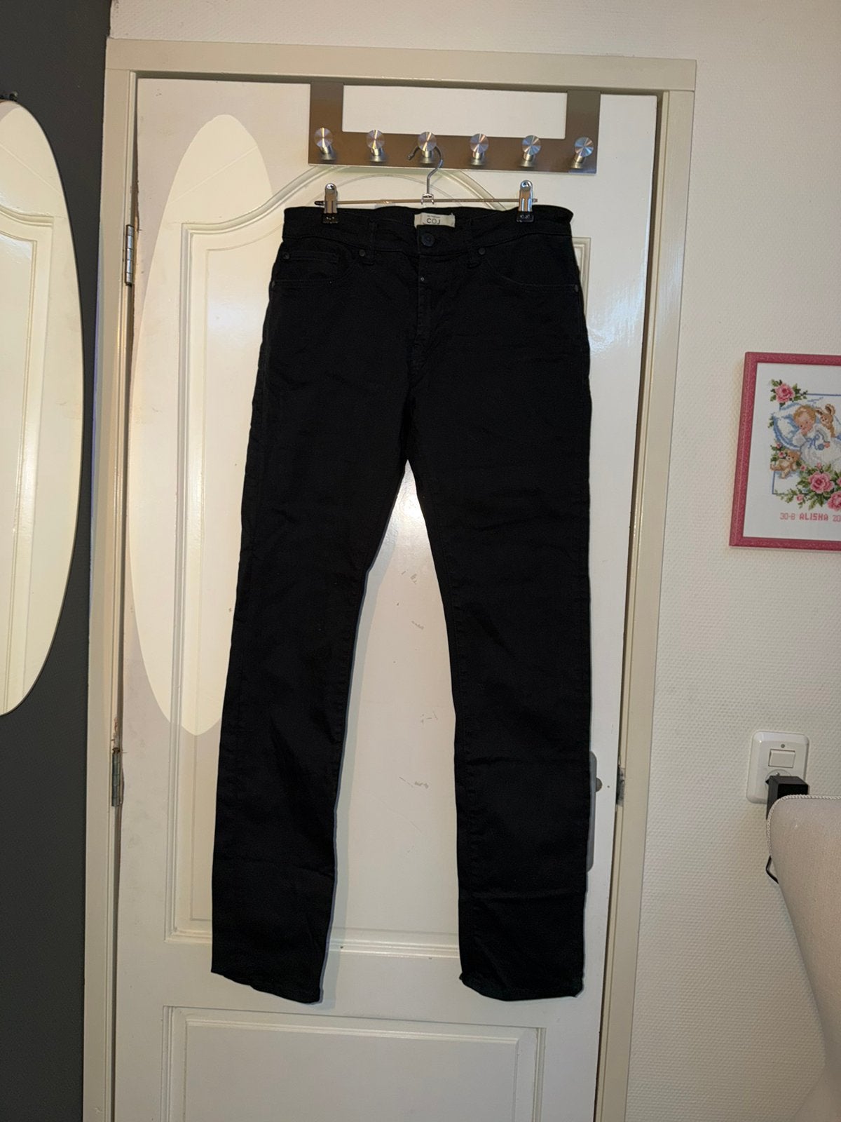 COJ (Cup of Joe) heren jeans / zwarte – Maat W32 L34, Ophalen of Verzenden, Zo goed als nieuw, Zwart, W32 (confectie 46) of kleiner