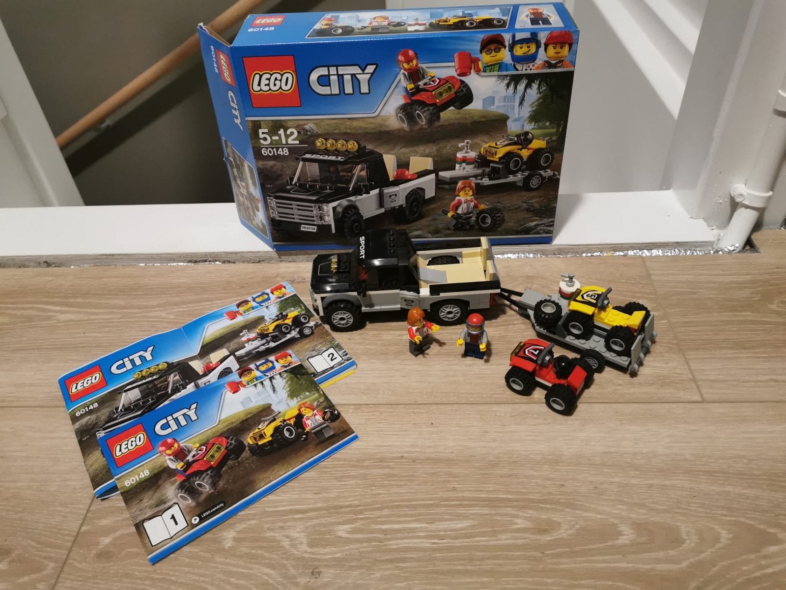 Lego City 60148 Racebuggy met pick-up truck, Ophalen, City, Lego, Zo goed als nieuw