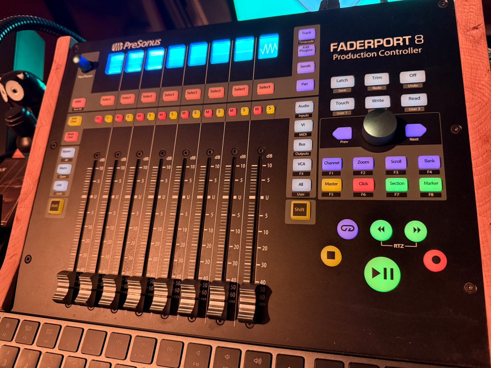 Presonus Faderport 8 Production Controller, Ophalen of Verzenden, Zo goed als nieuw, Audio