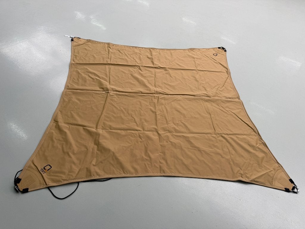 OUTLET DEAL! Schaduwdoek HQ8 2,5x2,5m Sand – Nieuw, Ophalen, Overige typen, Minder dan 4 meter, Nieuw