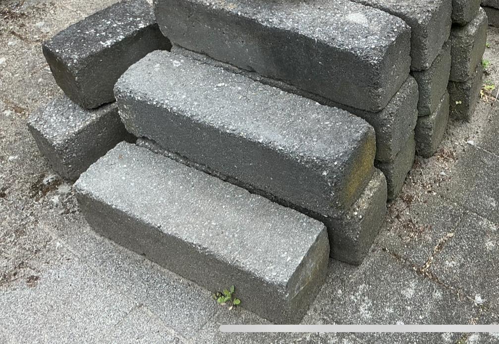 Border stenen Gratis!, Tuin en Terras, Ophalen of Verzenden, Zo goed als nieuw, Minder dan 100 cm, Minder dan 25 cm