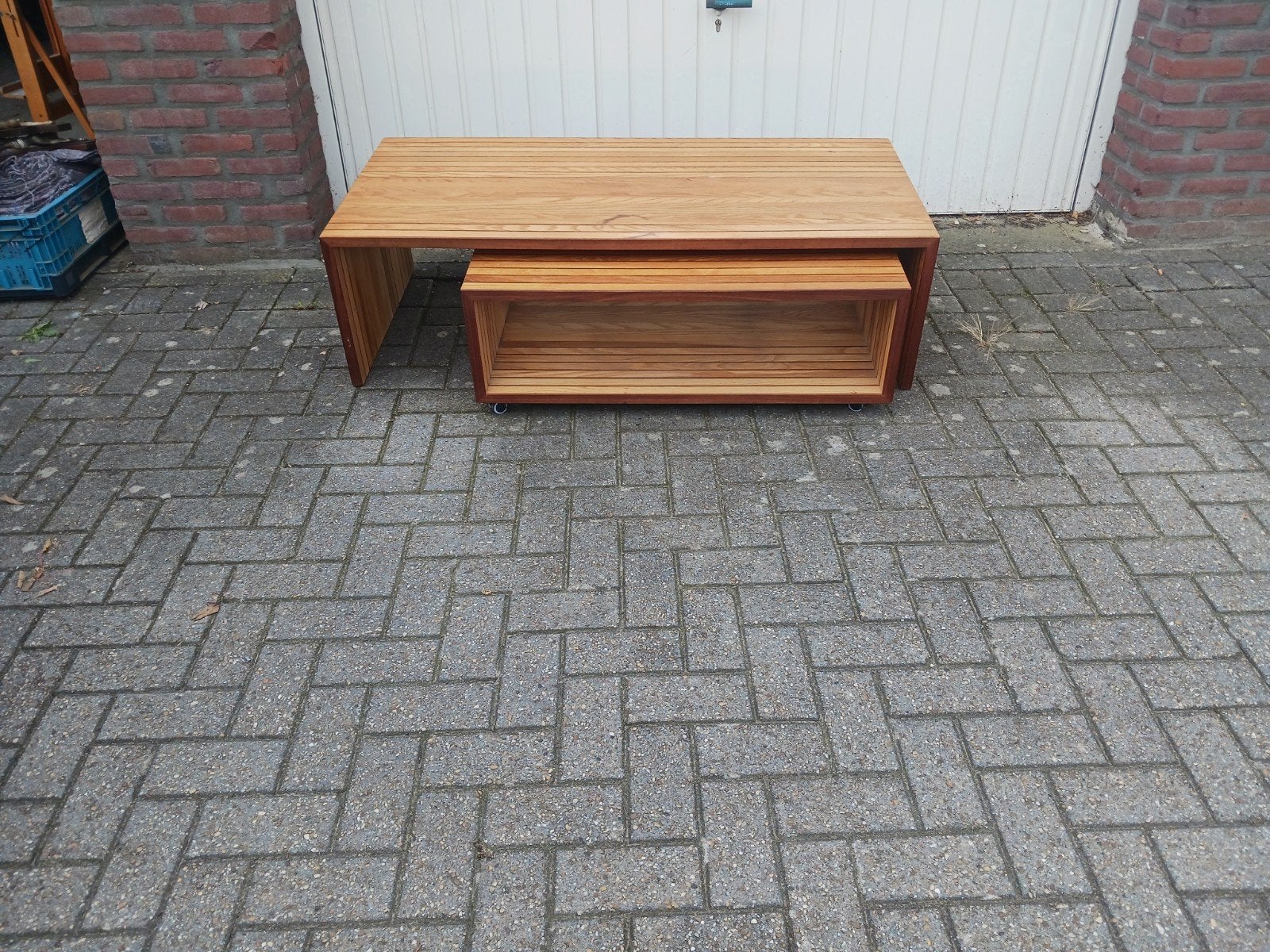 Salontafel set eagor Leolux, Huis en Inrichting, Ophalen, Rechthoekig, 50 tot 100 cm, 50 tot 100 cm