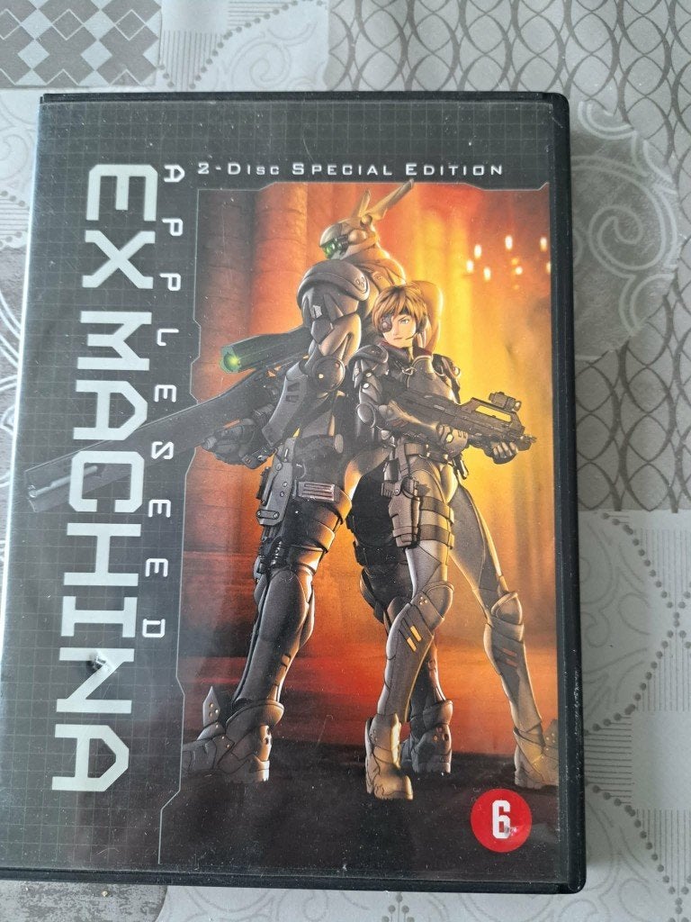 ex machina  appleseed ( animé ) 2 disc, Vanaf 16 jaar, Ophalen of Verzenden, Zo goed als nieuw