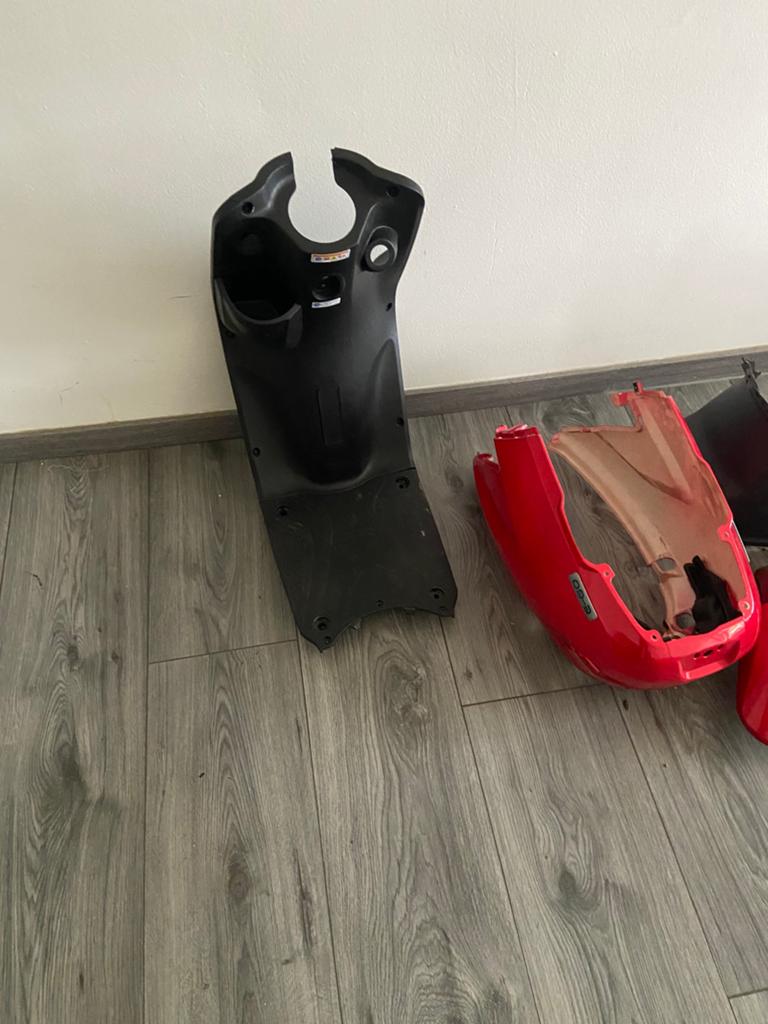 IVA E GO S4 compleet kapenset Rood of zwart, Fietsen en Brommers, Ophalen, Gebruikt, Kap, Overige merken