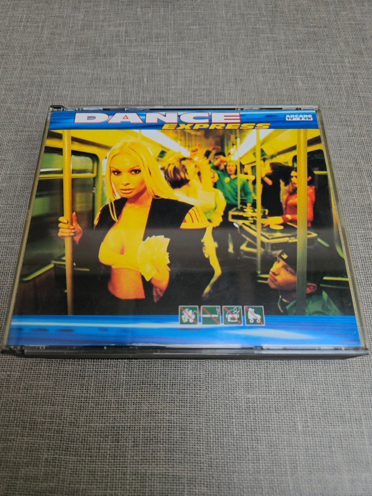 Dance Express 2CD - Diverse Artiesten van Arcade, Ophalen of Verzenden, Zo goed als nieuw, Dance Populair