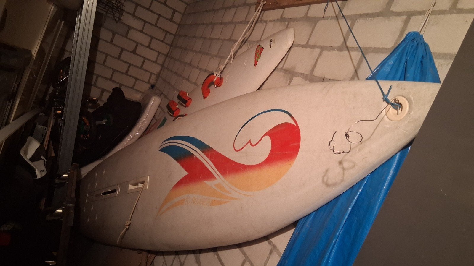 2 windsurfplanken Mistral, Watersport en Boten, Windsurfen, Ophalen, Gebruikt, Mistral, Plank