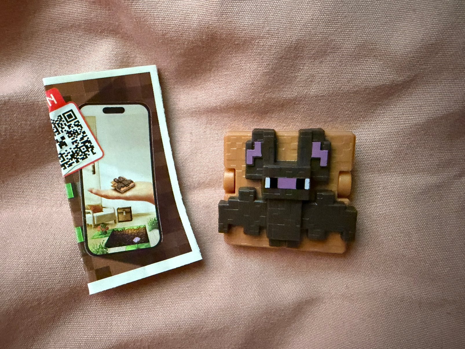 Kinder joy minecraft bat clip, Ophalen of Verzenden, Nieuw