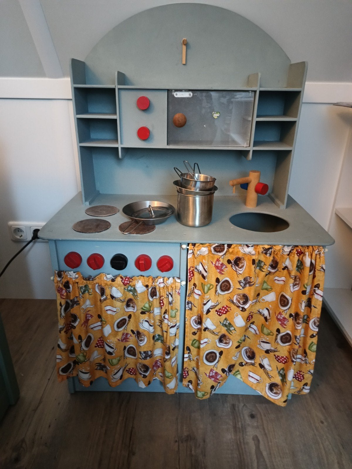 Houten Speelkeukentje, Ophalen, Gebruikt, Hout, Speelkeuken
