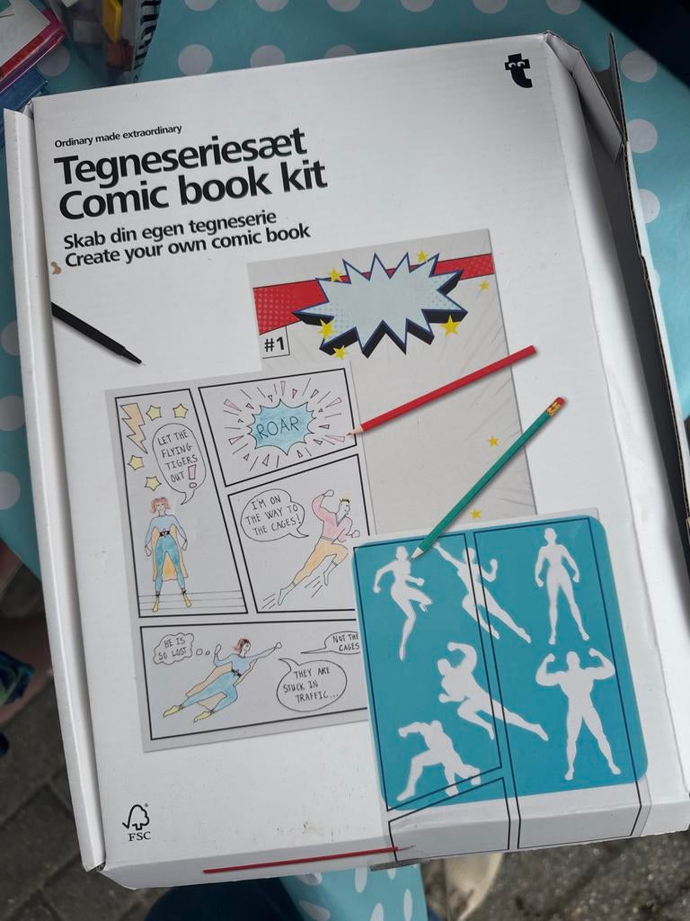 Tegneseriesæt: Maak je eigen stripboek, Ophalen of Verzenden, Nieuw, Overige typen