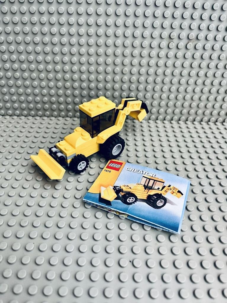 LEGO Creator 7875 Graafmachine, Kinderen en Baby's, Gebruikt, Lego, Compleet, Ophalen of Verzenden