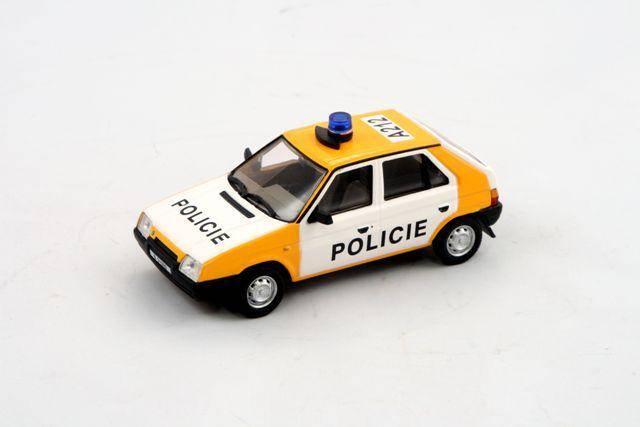 Schaalmodel Skoda Favorit 1991-1992 Police, Ophalen of Verzenden, Nieuw, Auto