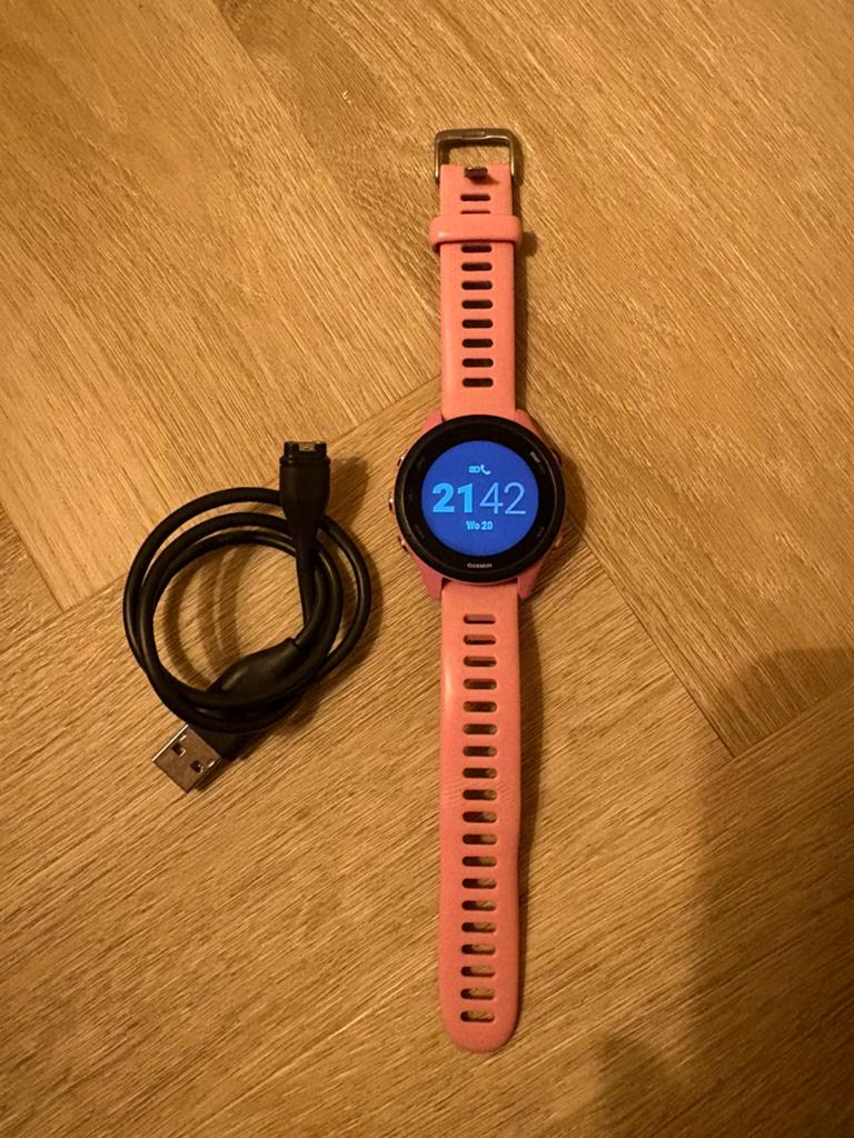 Garmin Forerunner 255s roze, Ophalen of Verzenden, Zo goed als nieuw, GPS, Android