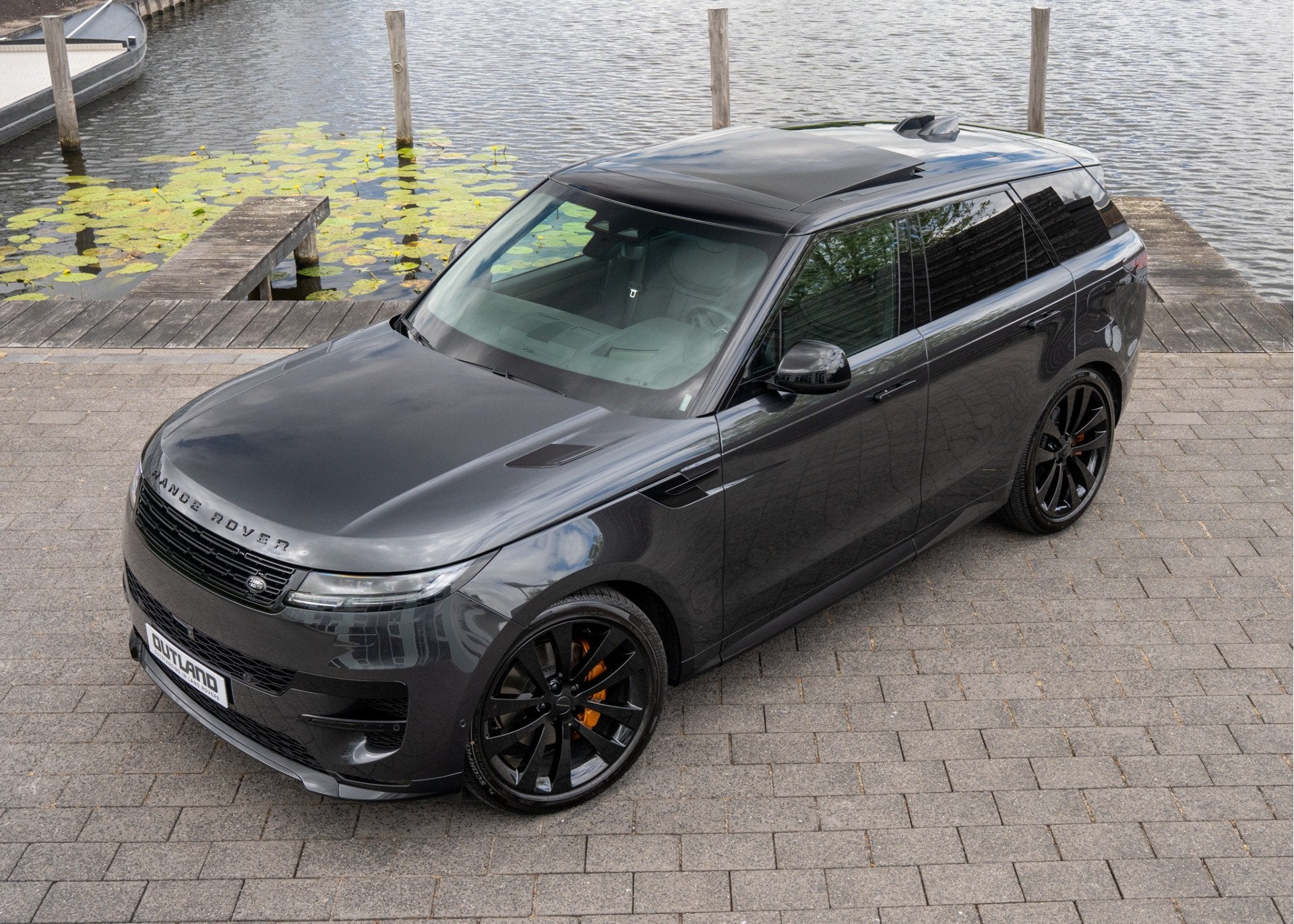 Land Rover Range Rover Sport P460e Dynamic HSE | NP. € 149, Auto's, Dealer onderhouden, Zwart, 40 min, Vierwielaandrijving