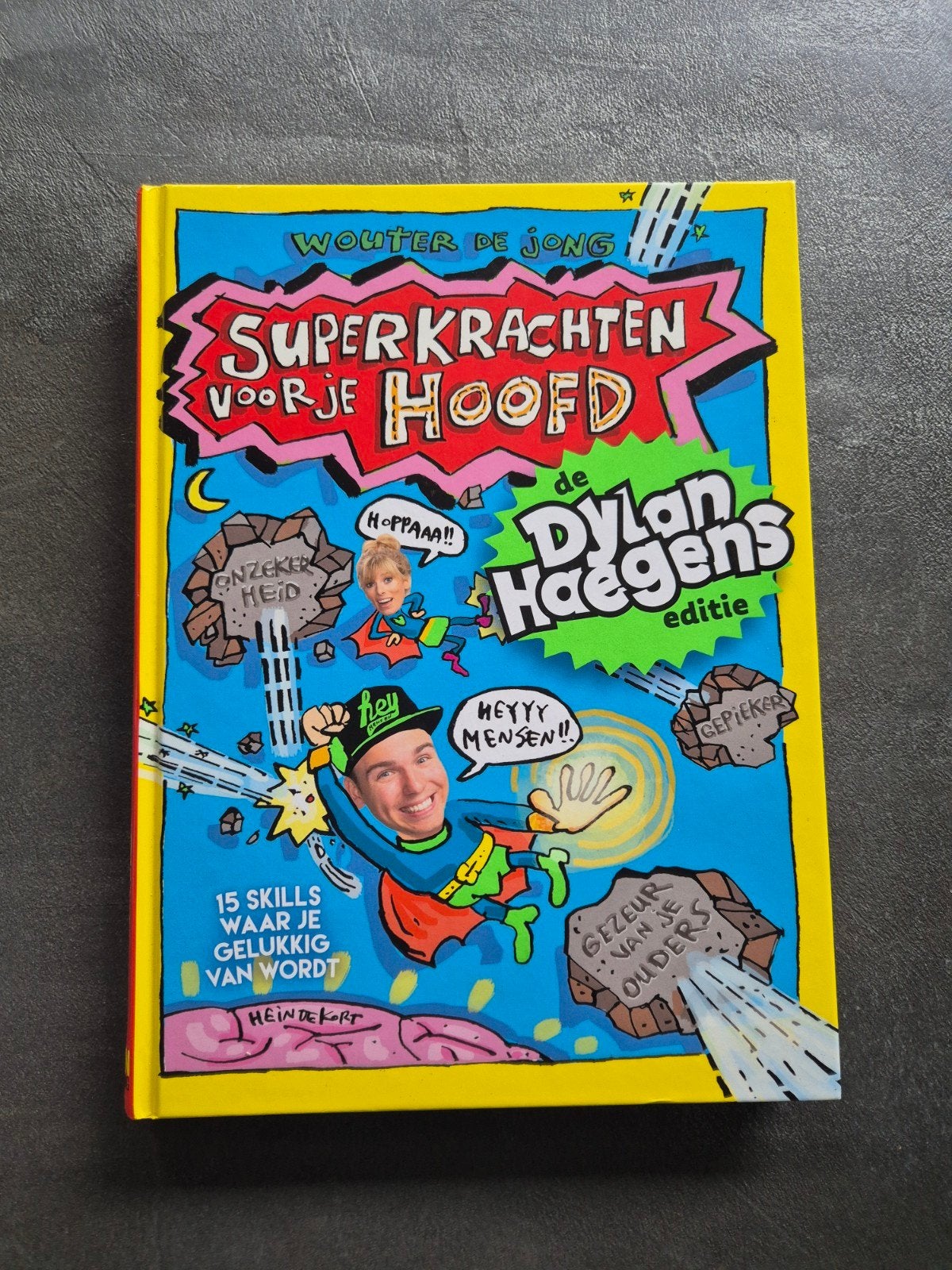 Wouter de Jong - Superkrachten voor je hoofd, Boeken, Non-fictie, Ophalen of Verzenden, Zo goed als nieuw, Wouter de Jong