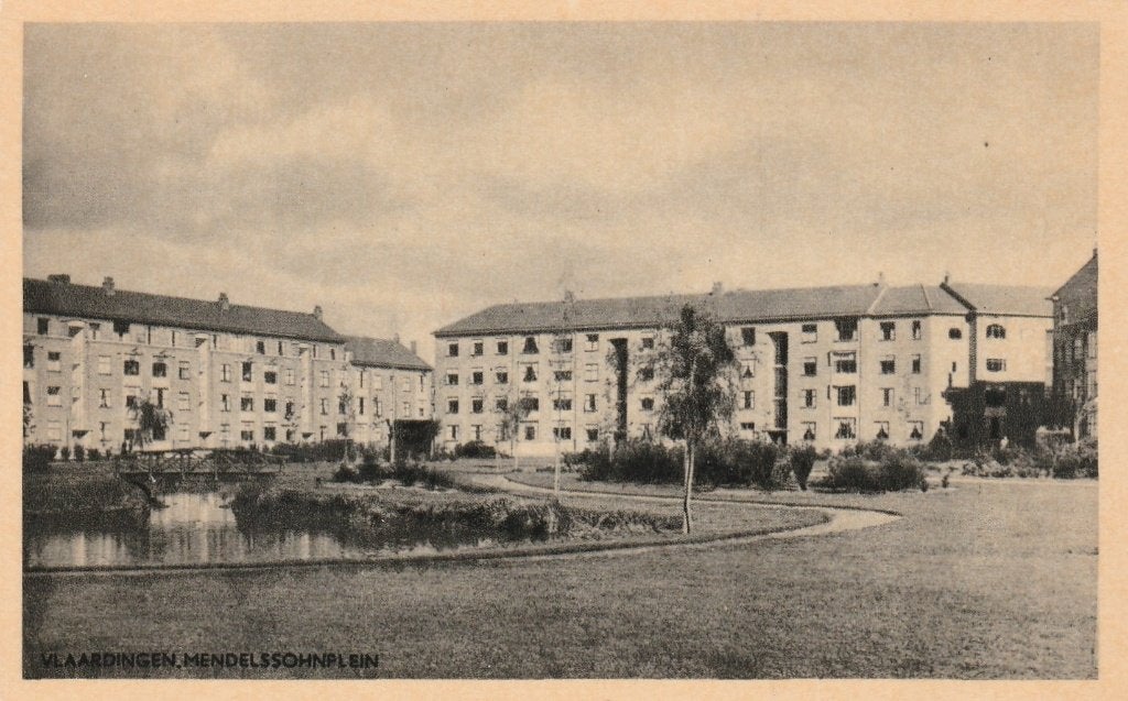vlaardingen- mendelssohnplein, Verzamelen, Ophalen of Verzenden, Voor 1920, Zuid-Holland