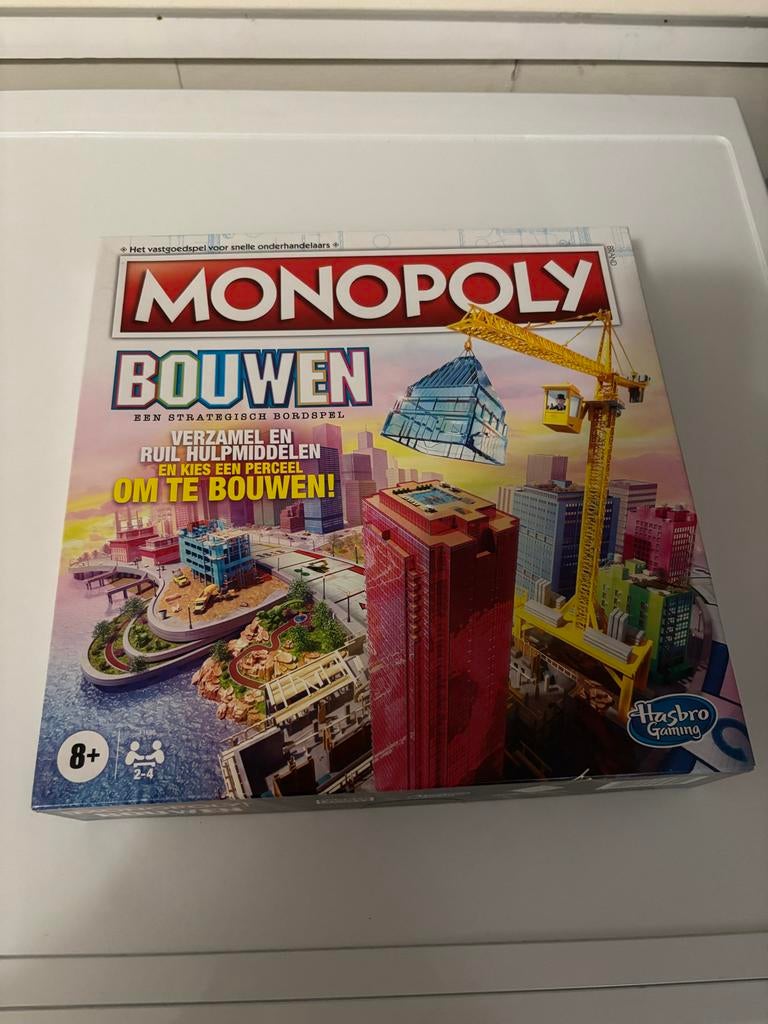Monopoly Bouwen - Compleet en in zeer nette staat, Ophalen of Verzenden, Zo goed als nieuw