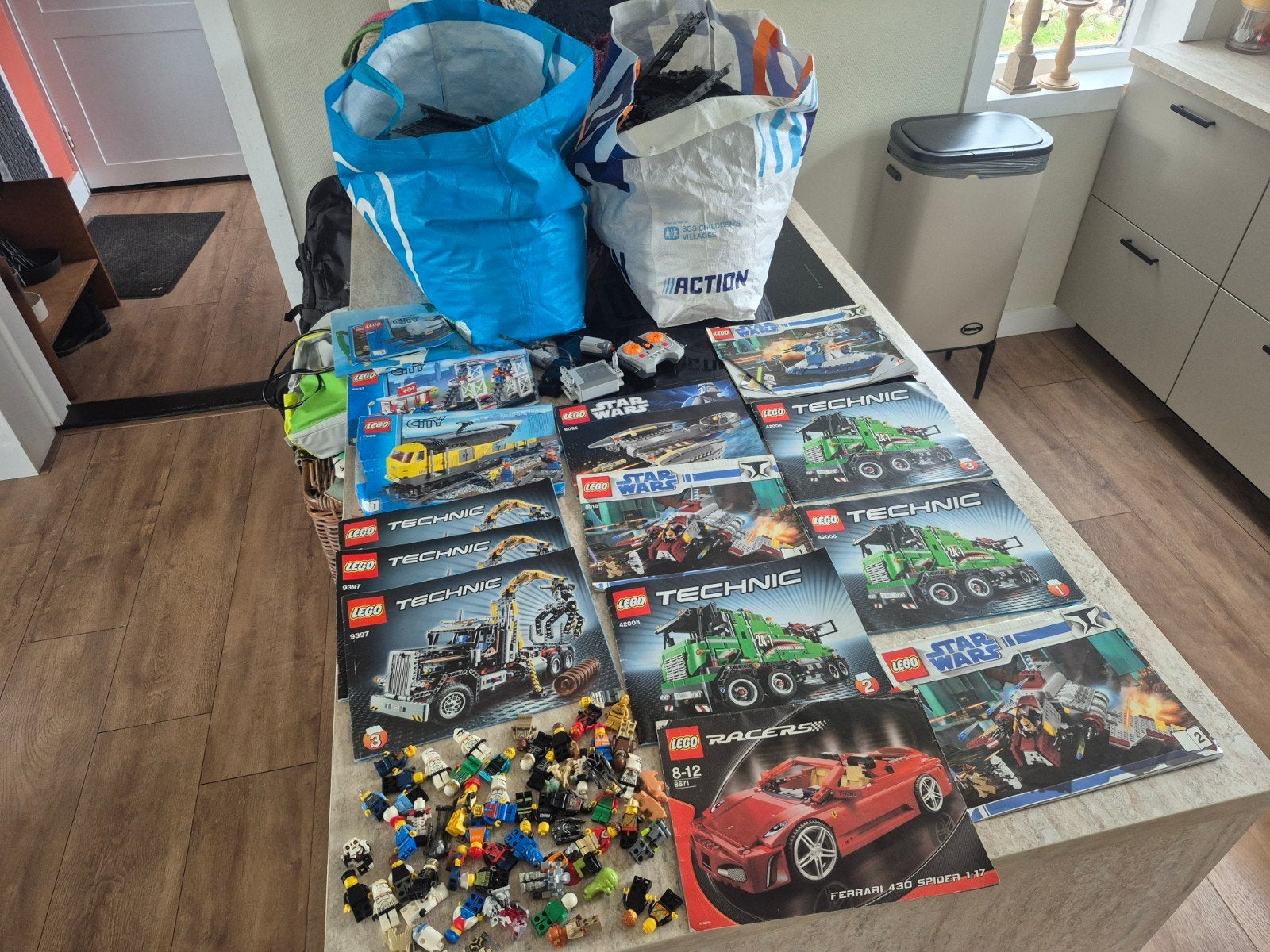 Grote partij Lego! Star Wars, Technic, Trein en meer, Ophalen, Lego