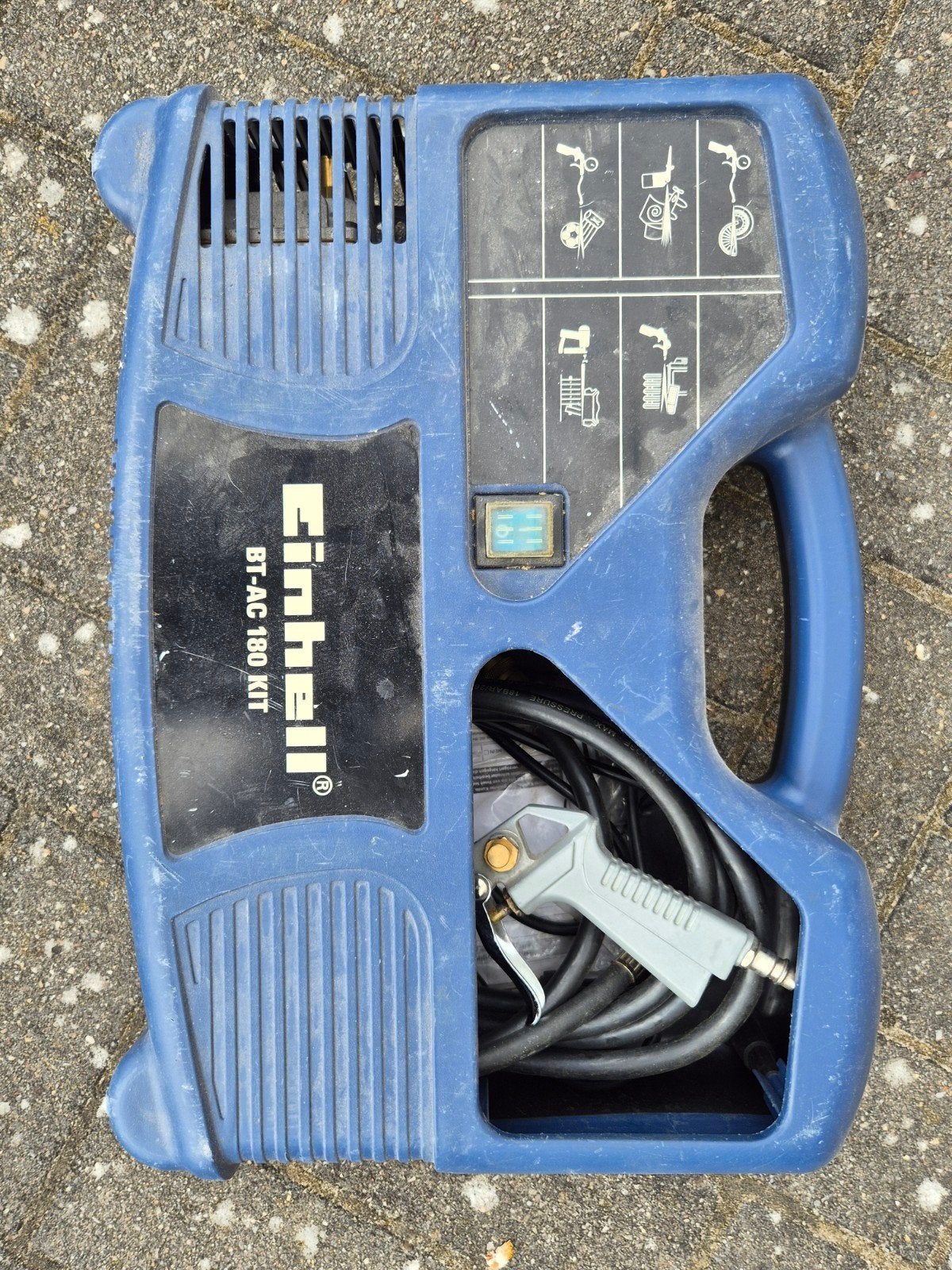 Einheill compressor, Ophalen, Gebruikt, 6 tot 10 bar, Minder dan 200 liter/min