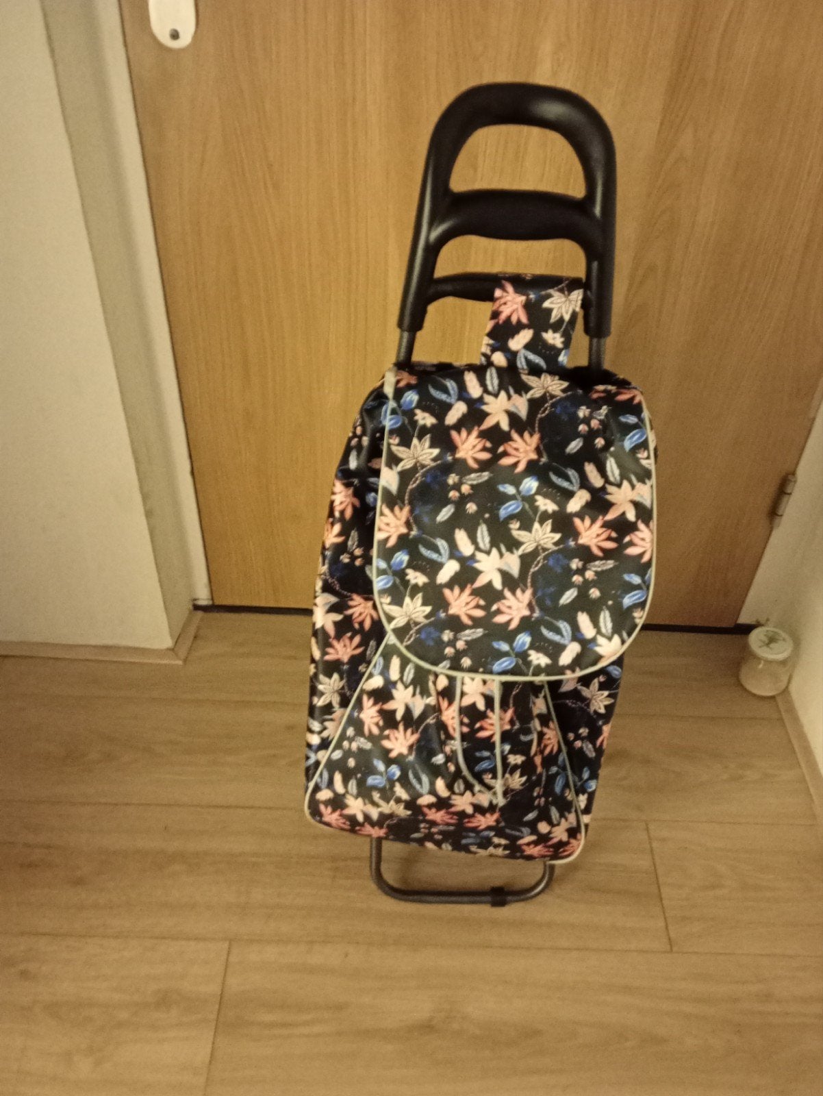 boodschappen wagen met bloemen, Ophalen of Verzenden