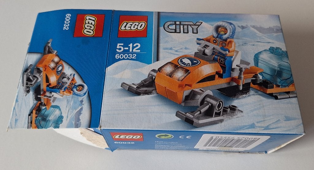 LEGO 60032 Arctic Sneeuwscooter | 100% compleet +doos/boekje, Kinderen en Baby's, Inclusief instructies, Lego, Ophalen of Verzenden