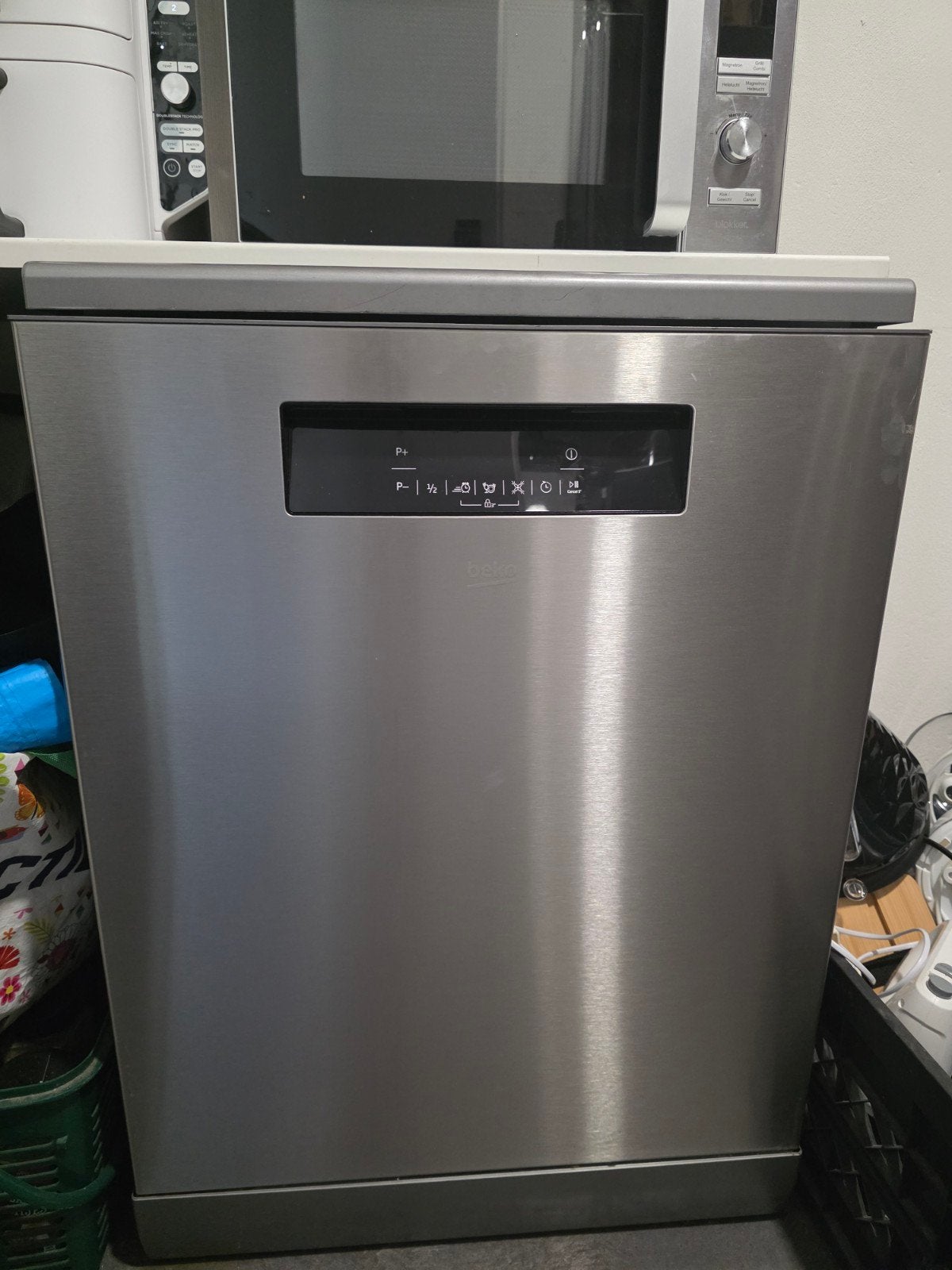 Beko Vrijstaande Vaatwasser - Werkt Perfect!, Witgoed en Apparatuur, Vaatwasmachines, Ophalen, Gebruikt, 60 cm of meer, Vrijstaand