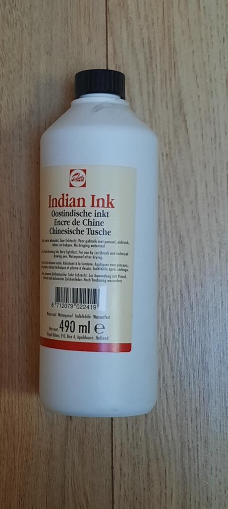 Volle fles Talens O.Indian inkt., Ophalen of Verzenden