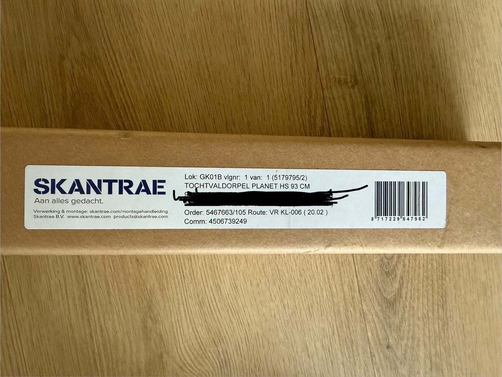 Skantrae tochtvaldorpel nieuw!, 80 tot 100 cm, Nieuw, Ophalen of Verzenden, Buitendeur