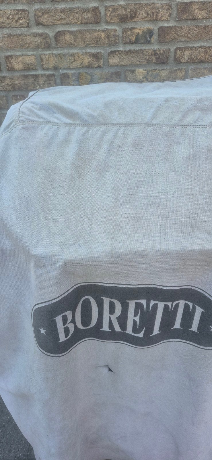 Boretti BBQ te koop, Tuin en Terras, Houtskoolbarbecues, Gebruikt, Met accessoires, Ophalen