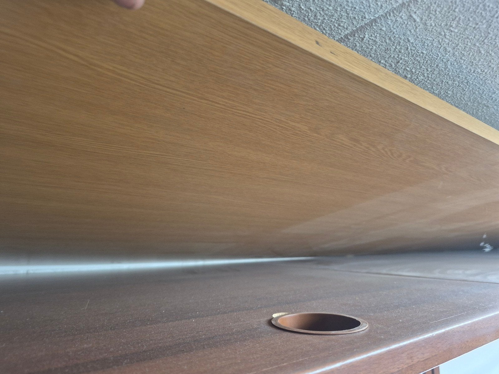 Bureau blad 800x2800mm, Ophalen, Hout