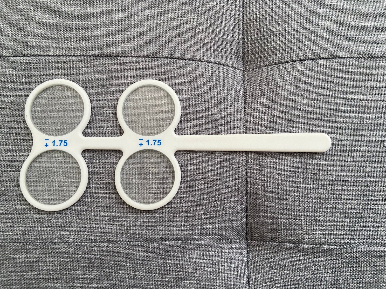 Accomodatie flipper +/- 1.75, Ophalen of Verzenden, Gebruikt, Wit