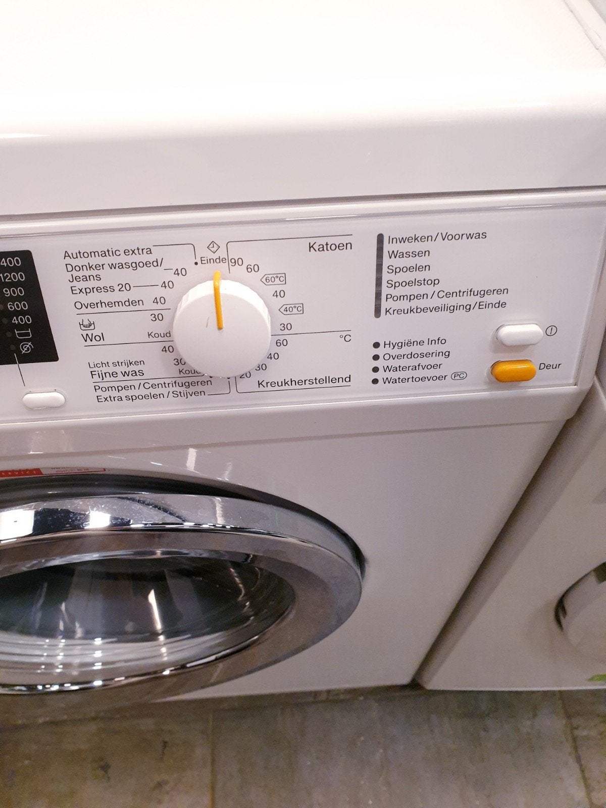 miele 7KG wasmachine A+++  GETEST +6 mnd garantie, Witgoed en Apparatuur, Ophalen, Zo goed als nieuw, Voorlader, 85 tot 90 cm