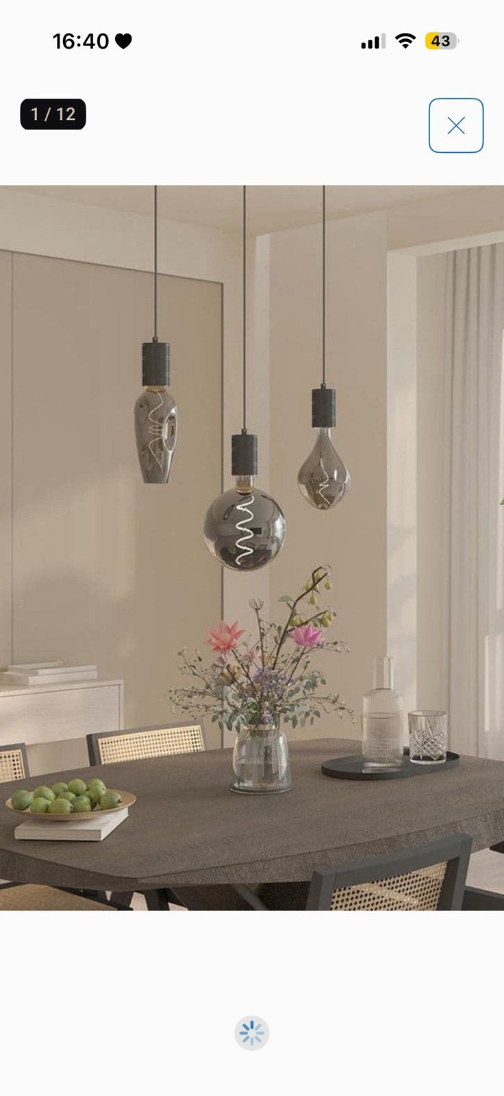 Hanglampen van Straluma verlichting/5 lichtbronnen set, Ophalen, Zo goed als nieuw