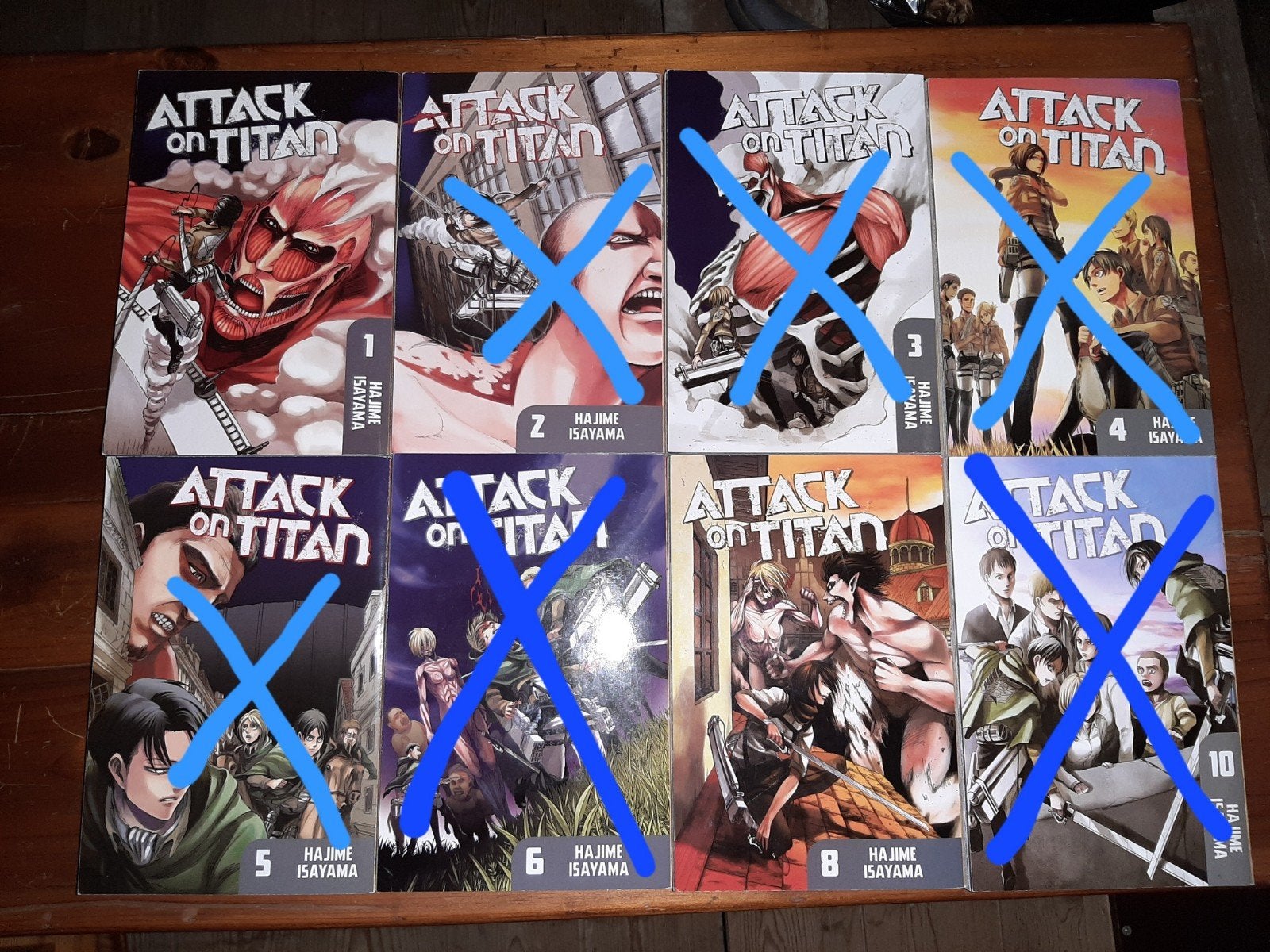 Shingeki no kyojin- Attack on titan, Ophalen of Verzenden