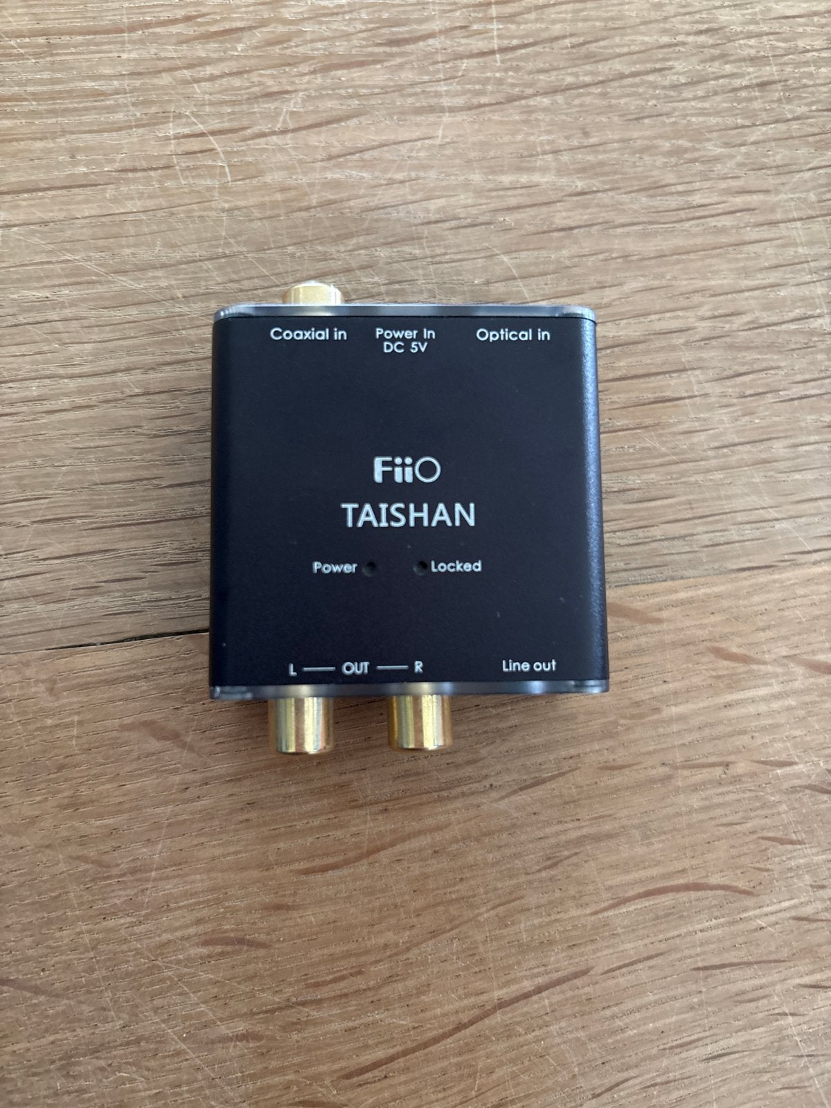 FiiO Taishan D03K Coaxiaal/Optisch naar R/L Audio Converter, Audio, Tv en Foto, Converters, Zo goed als nieuw, Ophalen