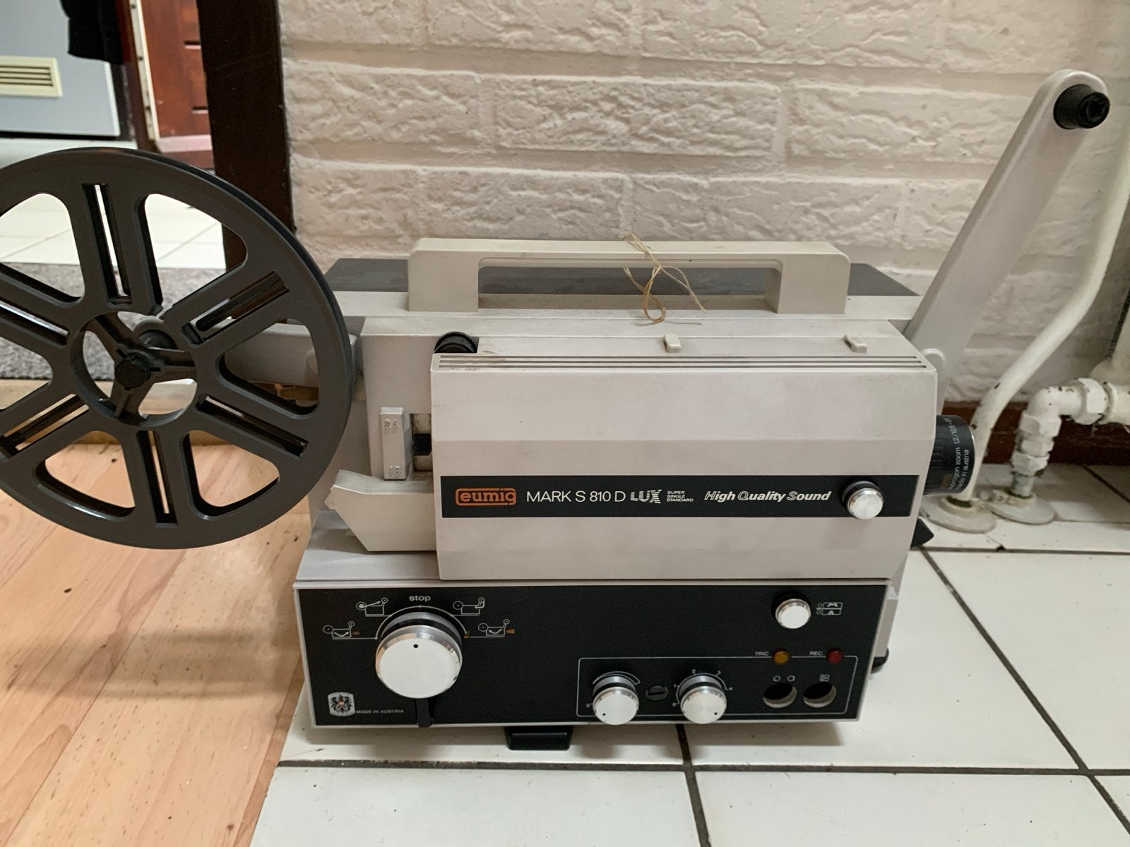 Eumig Mark S 810 D Lux Filmprojector voor de liefhebber, Ophalen, Gebruikt, Overige typen