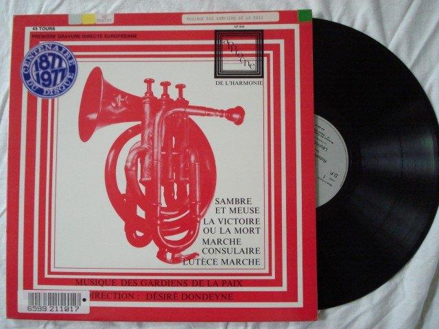 Musique des Gardiens de la Paix, Gatefold hoes, Ophalen of Verzenden, Gebruikt, 12 inch