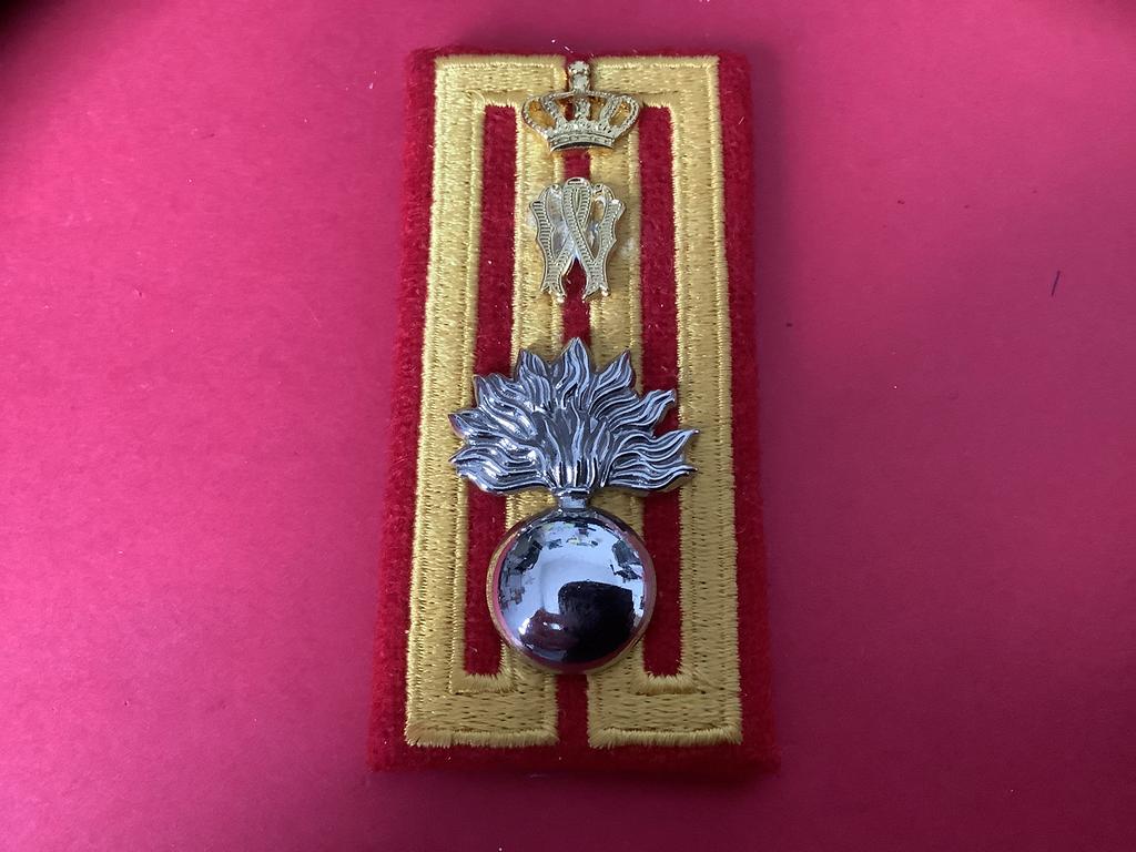 Van Garde Grenadiers die verbonden waren met Koningshuis, Verzamelen, Ophalen of Verzenden, Landmacht, Nederland, Embleem of Badge