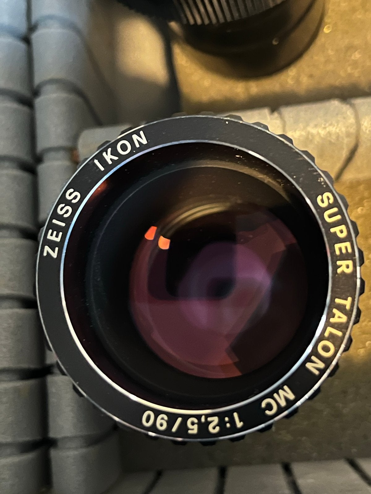 Zeiss Ikon Super Talon MC 1:2.5/90 lens, Zo goed als nieuw, Zeiss, Multi-coated, Telelens