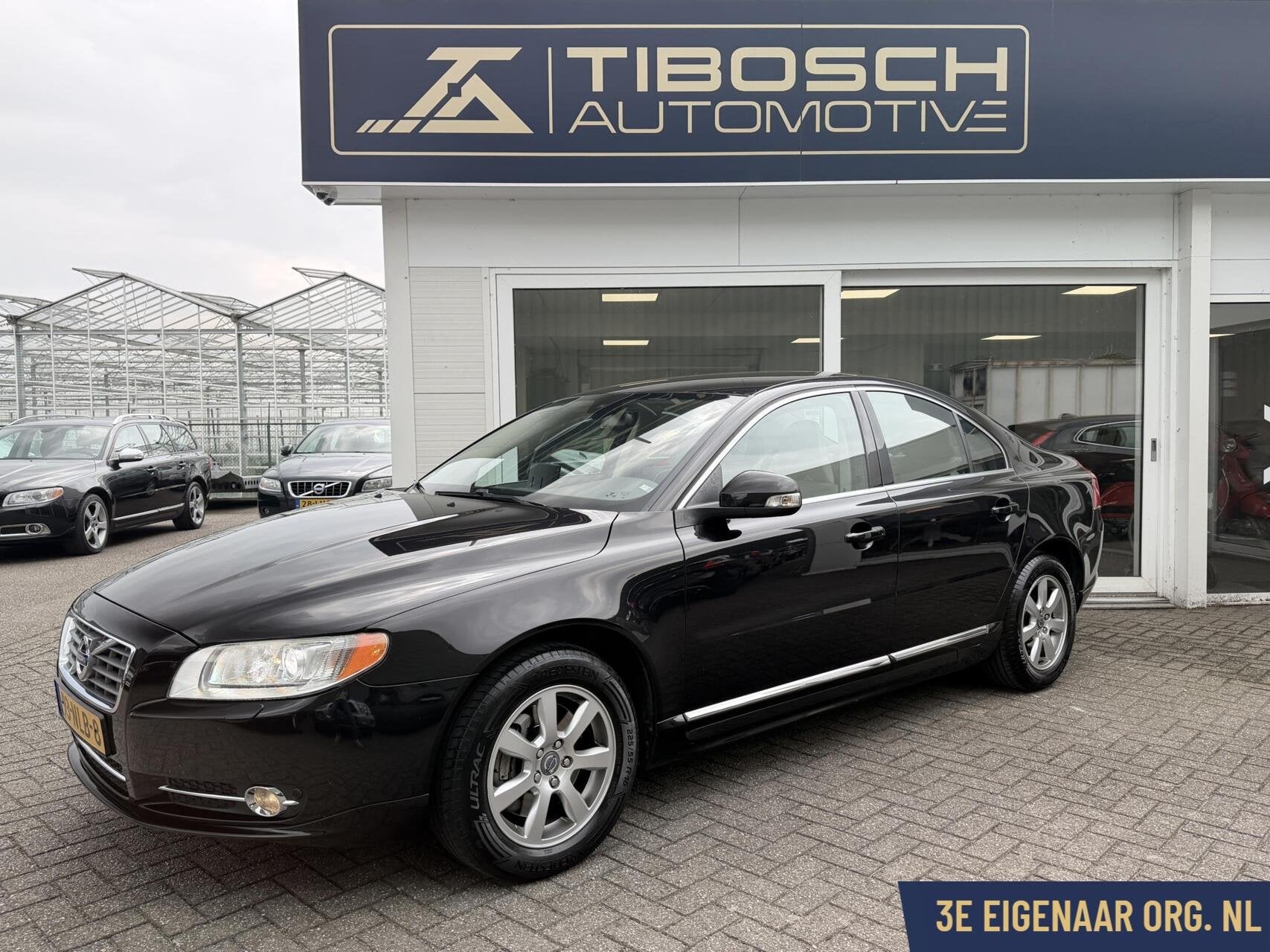 Volvo S80 2.0 T Summum Automaat Leder Xenon Trekhaak V70, Auto's, Euro 5, 4 cilinders, Zwart, Bedrijf