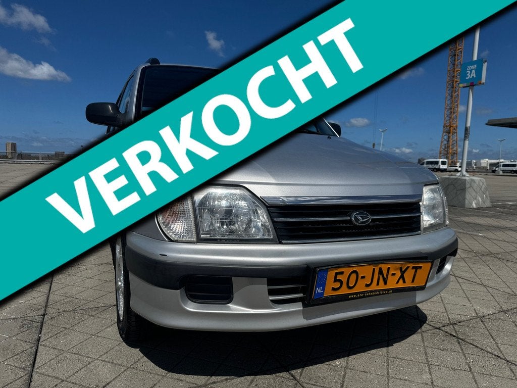 Daihatsu Gran Move 1.6i-16V CS AIRCO NAP, Auto's, Daihatsu, Stof, 4 cilinders, 965 kg, Origineel Nederlands