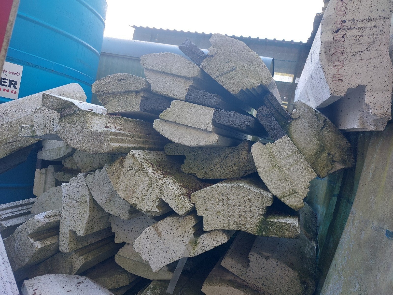 Gebruikte Tempex Broodjes voor Isolatie, Ophalen of Verzenden, Piepschuim (Tempex), Minder dan 4 cm, 15 m² of meer