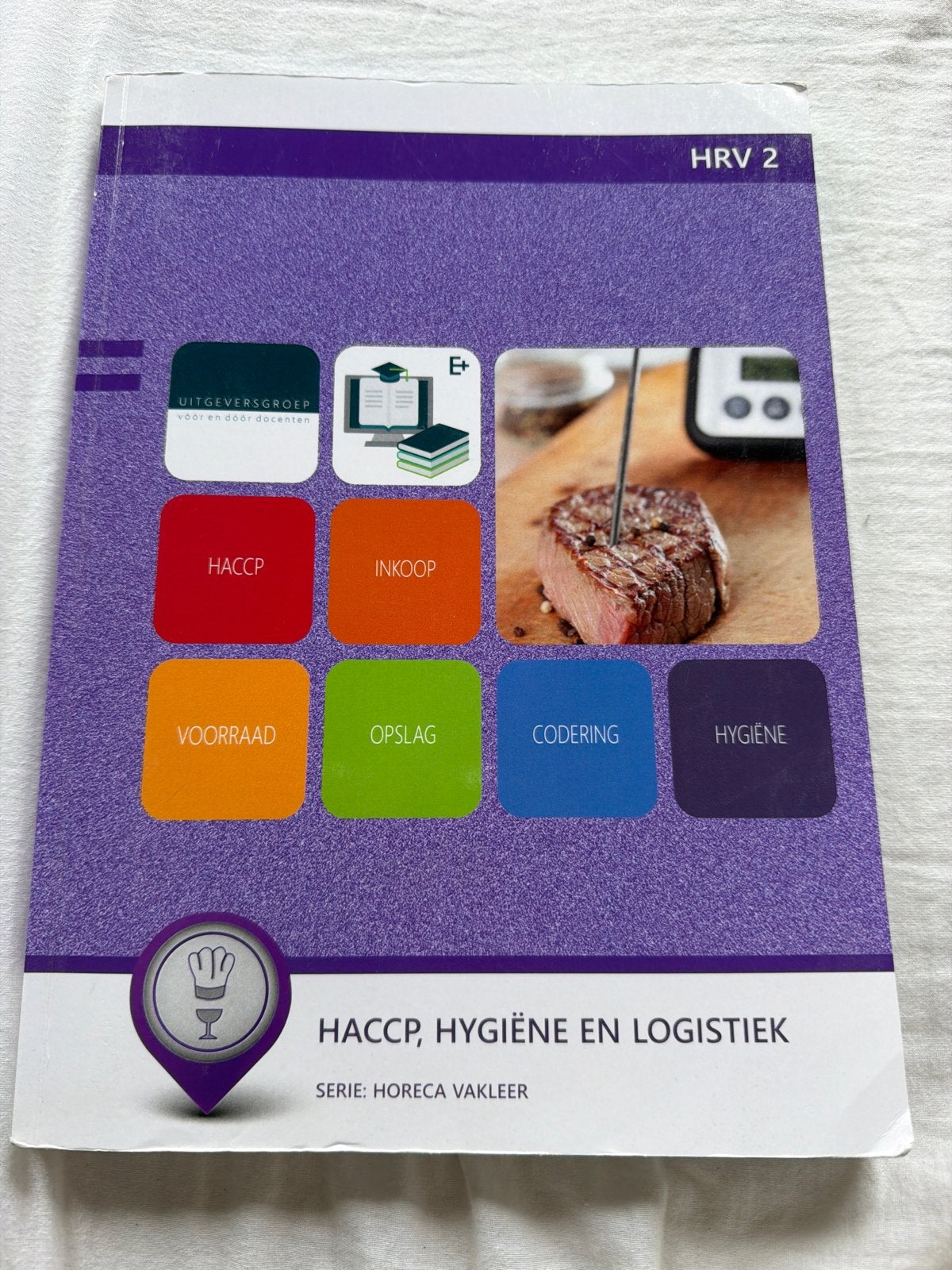 HACCP, Hygiëne en Logistiek - Horeca Vakleer HRV 2, Ophalen of Verzenden, Gelezen, MBO