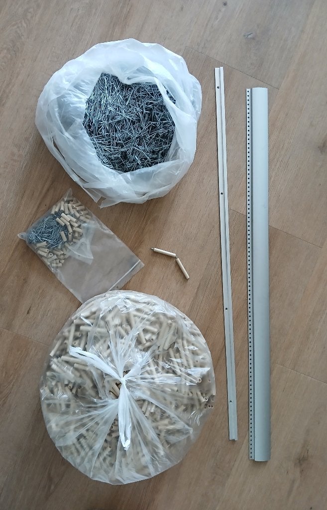 Vliegengordijn Verspringen Zand, Ophalen, Overige materialen, Gebruikt, Overige merken
