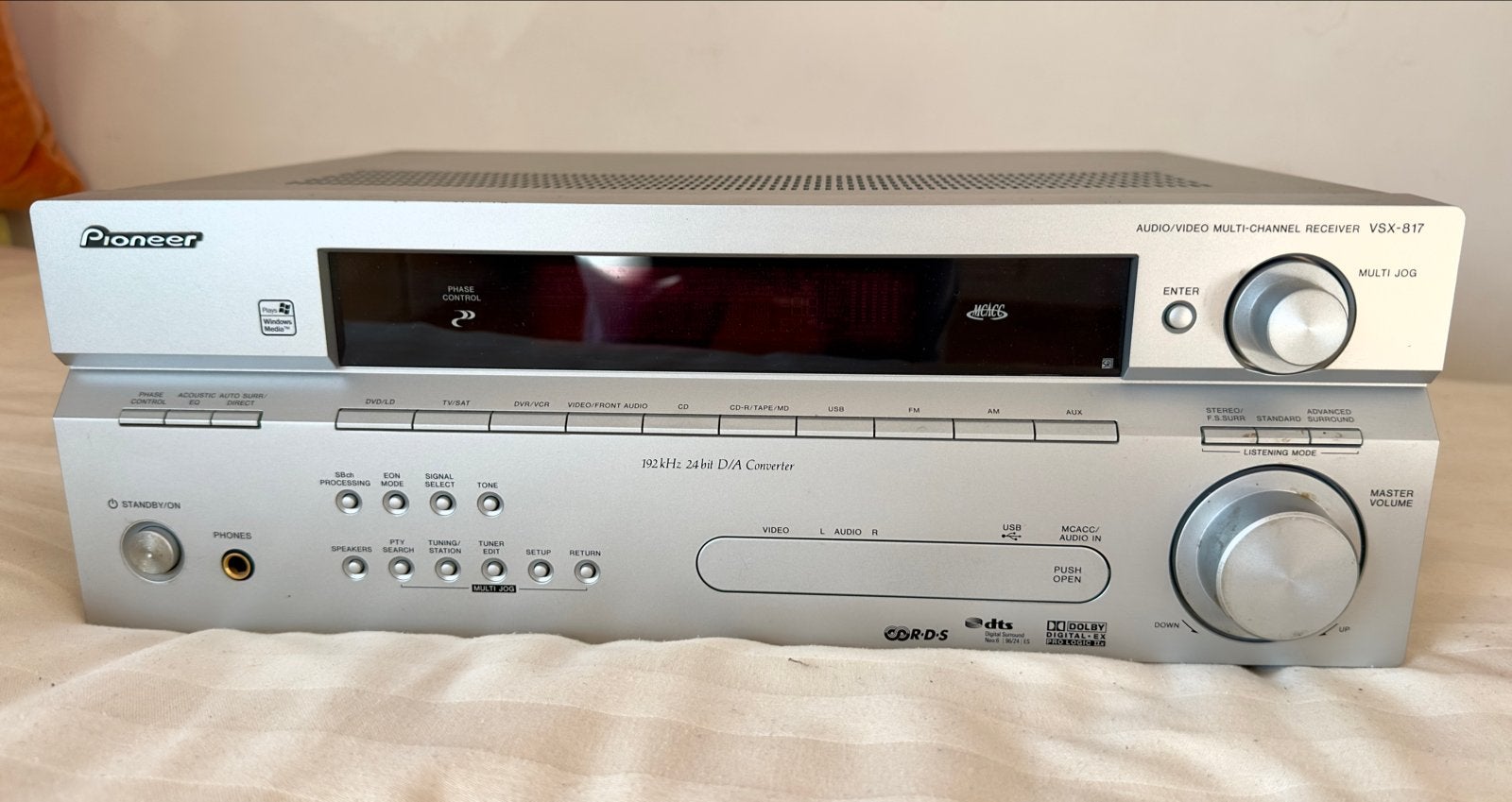 Pioneer VSX-817-S Audio/Video Multi-Channel Receiver, Ophalen of Verzenden, Zo goed als nieuw, Pioneer, 120 watt of meer