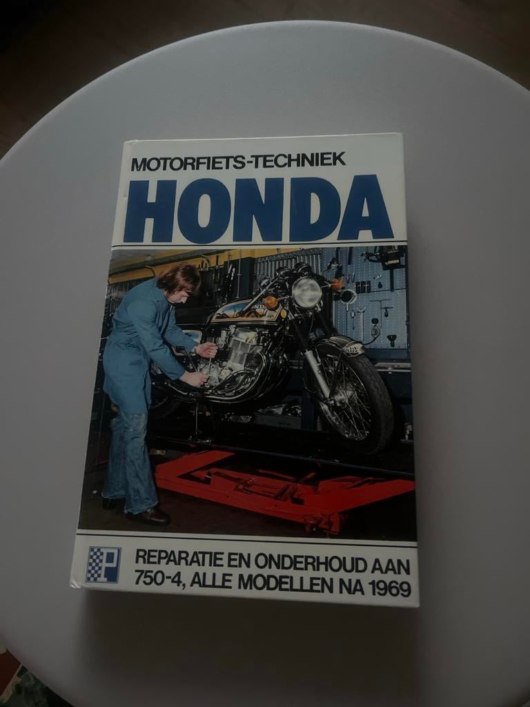 Motorfiets-Techniek Honda Reparatie en Onderhoud 750-4, Ophalen of Verzenden, Honda