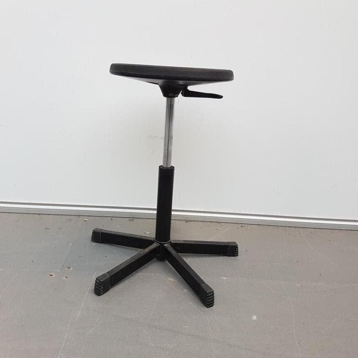 Instelbare werkplaatskruk werkplaatsstoel - ihv 43-62 cm, In hoogte verstelbaar, 60 tot 90 cm, Ophalen of Verzenden, Gebruikt